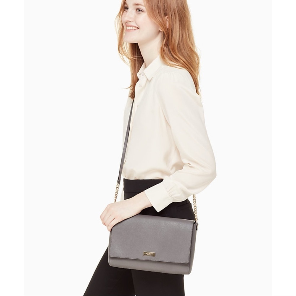 NWT Kate Spade Tilden Place Alek Crossbody Bag Soft Saffiano Leather Plum Dawn - Picture 2 of 16